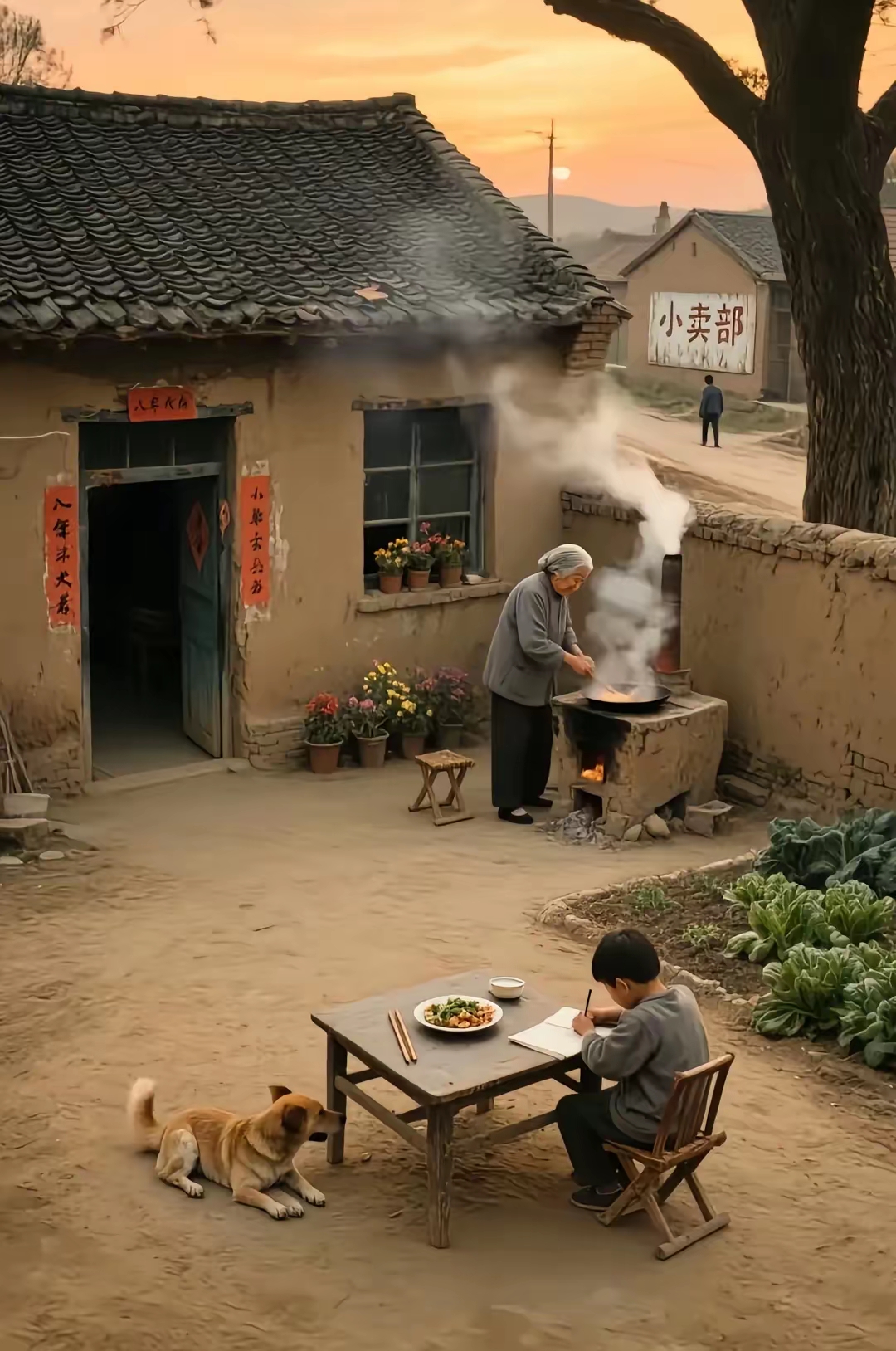 喜欢这样的温馨场景-漫清风舍